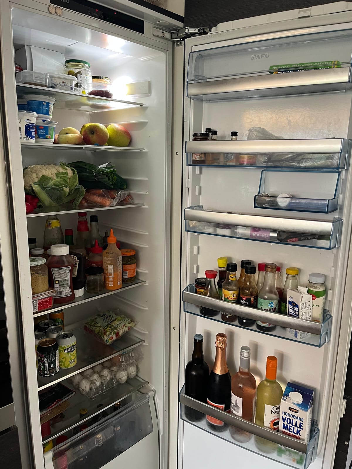 De koelkast van....mijn vriendje