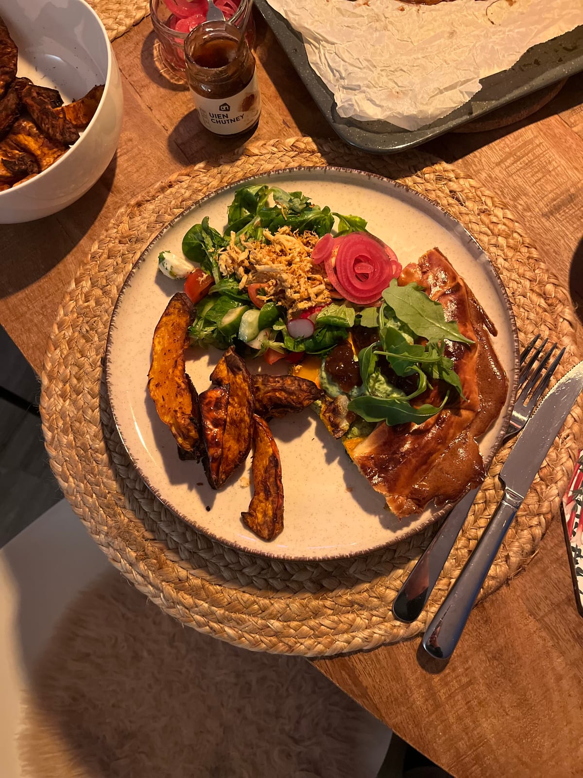 Pompoen Galette met Ricotta, Kruiden en Pecannoten