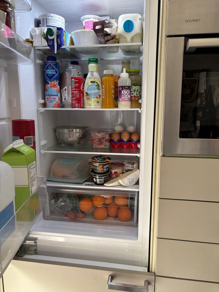 In de koelkast van… mijn ouders